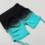 شورتک ورزشی زنانه آمبره بغل گت‌دار